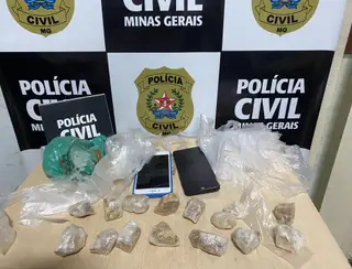 Polícia Civil prende dois por tráfico de drogas em Barão de Cocais