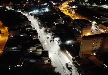 Mais de 30 bairros de Monlevade receberam melhorias na iluminação