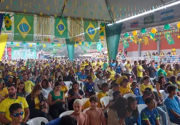 Com show e grande infraestrutura, São Gonçalo é destaque regional na transmissão da estreia do Brasil na Copa do Mundo