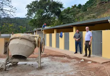 Obras do canil em fase final e melhorias no abastecimento de água e calçamentos em Monlevade 