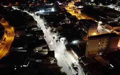 Mais de 30 bairros de Monlevade receberam melhorias na iluminação